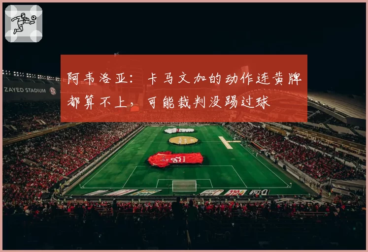 阿韦洛亚:卡马文加的动作连黄牌都算不上,可能裁判没踢过球